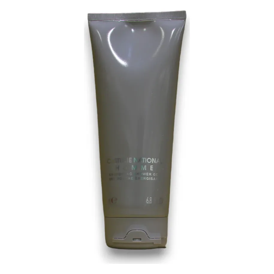 Gel de duș Costume National Homme 200 ml Tub argintiu de gel de duș Costume National Homme de 200 ml, cu capac flip-top