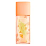 Flacon de apă de toaletă Elizabeth Arden Green Tea Nectarine Blossom, cu imprimeu floral portocaliu și capac coral