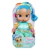 Cutia păpușii Genie Babies Shine, cu logo Nickelodeon și mențiunea Age 2+