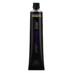 Tub negru de vopsea Dia Light cu logo violet si mentiunea coloration ton sur ton, gel-creme acide