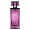 Flacon dreptunghiular din sticlă violet, apă de parfum Lalique Amethyst, cu capac mov