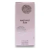 Fața cutiei de carton, cu motive florale în relief, marca Lalique și volumul de 100 ml