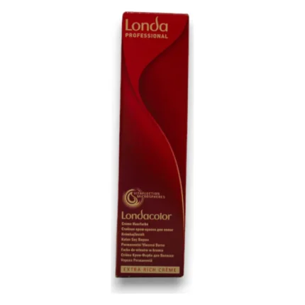 Cutie roșie Londa Professional Londacolor Extra Rich Crème de vopsea permanentă de păr