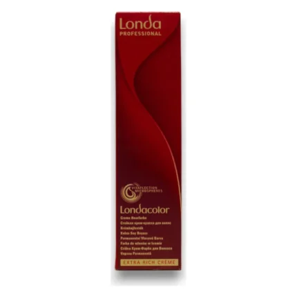 Cutie roșie de vopsea permanentă Londa Professional Londacolor Extra Rich Crème