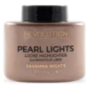 Pudră iluminatoare liberă Makeup Revolution Pearl Lights, Nopți în Savannah, 25 g - Machiaj față