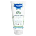 Gel curățare 2 în 1 bebeluși cu Avocado, Mustela, 200 ml