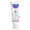 Tub alb de cremă hidratantă calmantă Mustela pentru față, 40 ml, cu capac alb