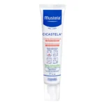 Tub alb de cremă reparatoare Mustela Cicastela de 40 ml, cu capac albastru
