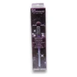 Pensulă Real Techniques Brush Crush 305 Shadow în blister, cu vârf conic mov și mâner cu sclipici