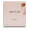 Cutia roz a lumânării Simply Zen Sensorials Energizing, cu greutatea netă de 240 g